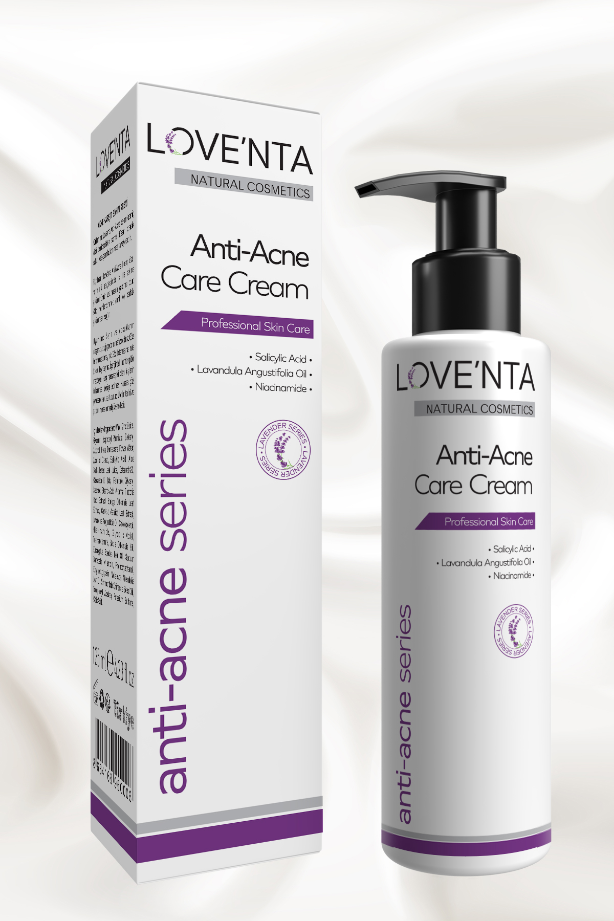 Love'nta Anti-Acne Care Cream / Lavanta Yağlı Akne Karşıtı Bakım Kremi 